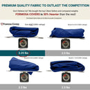 9ft Market Patio Umbrella 6 Rib Replacement Canopy Navy Olefin-5