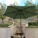9ft Market Patio Umbrella 6 Rib Replacement Canopy Sage Green-7