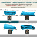 9ft Market Patio Umbrella 6 Rib Replacement Canopy Teal-3