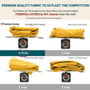 9ft Market Patio Umbrella 6 Rib Replacement Canopy Yellow Olefin-5