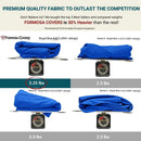 9ft Market Patio Umbrella 8 Rib Replacement Canopy Royal Blue-2