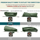 9ft Market Patio Umbrella 8 Rib Replacement Canopy Sage Green-2