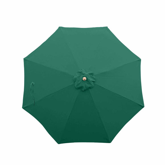 11ft Market Patio Umbrella 8 Rib Replacement Canopy Hunter Green