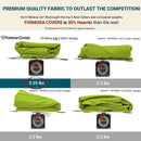 9ft Market Patio Umbrella 8 Rib Replacement Canopy Avocado Lime Green-3