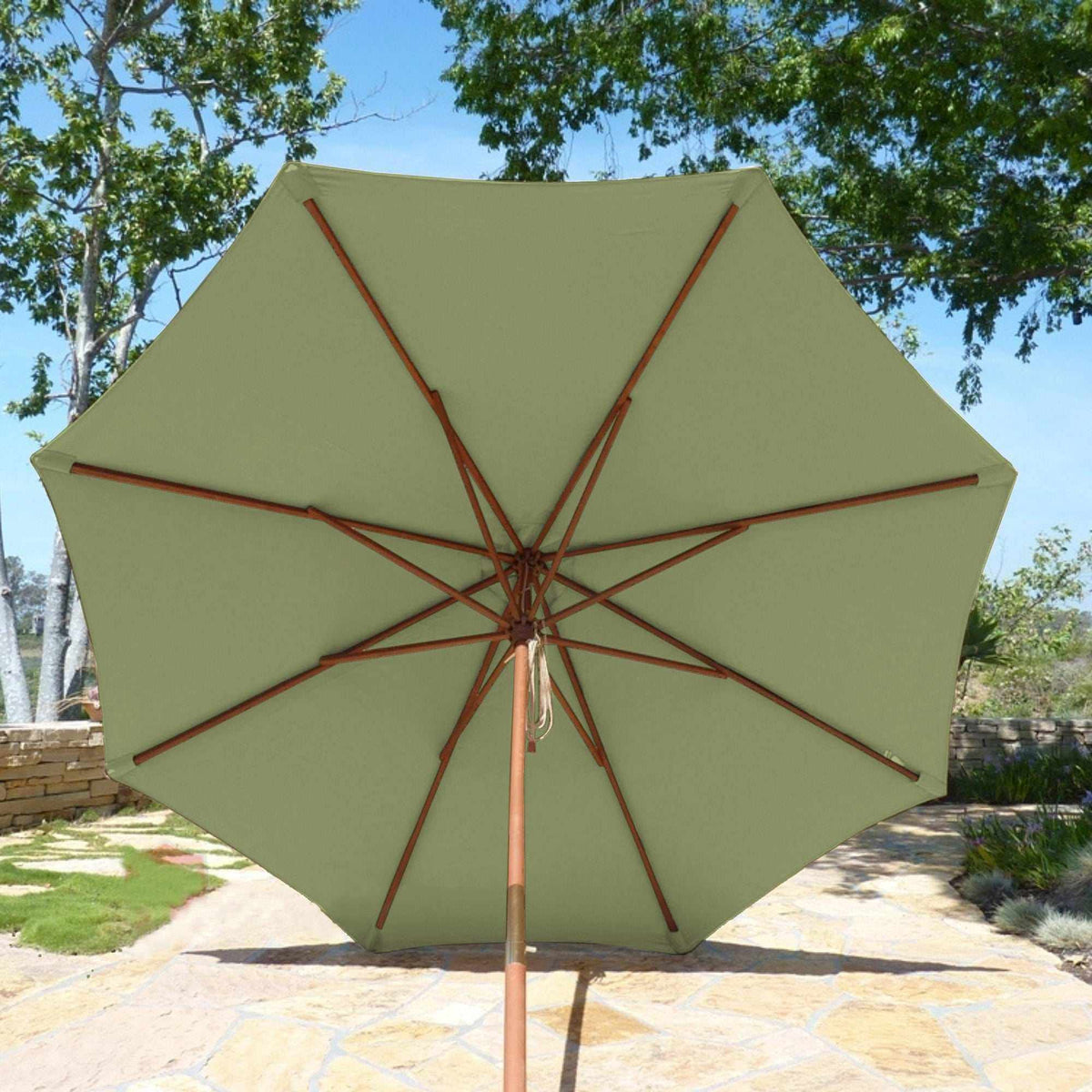 8 ft forest green patio umbrella 9ft Market Rib Replacement Canopy Seafoam party decor Color:Dark Amber Gold and poolside settings Review: Timbuk2 Command TSA-Compliant