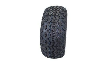 (Single) 20x10.00-10 ATW-045 with 10x7 Matte Black Wheels for Golf - 0
