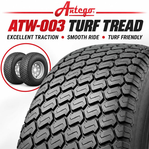 Antego 25x12-12 Turf Rear Wheel Assemblies, Set of 2, Dixie Chopper 401745