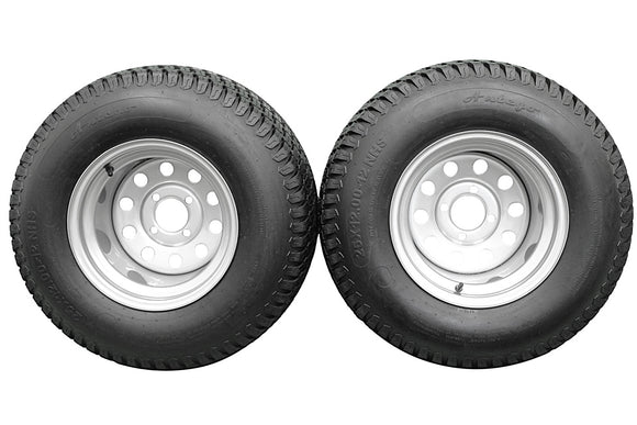 Antego 25x12-12 Turf Rear Wheel Assemblies, Set of 2, Dixie Chopper 401745