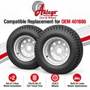 Antego 23x10.50-12 Turf Rear Wheel Assemblies, 2-Pack, Dixie Chopper 401886-11