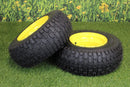 16x6.50-8 Tires & Wheels 4 Ply for Lawn & Garden Mower Turf Tires .75" Bearing (Set of 2)-5