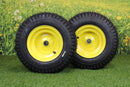 16x6.50-8 Tires & Wheels 4 Ply for Lawn & Garden Mower Turf Tires .75" Bearing (Set of 2)-2