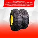 15x6.00-6 Tires & Wheels 4 Ply for Lawn & Garden Mower Turf Tires .75" Bearing (Set of 4)-5