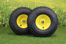 15x6.00-6 Tires & Wheels 4 Ply for Lawn & Garden Mower Turf Tires .75" Bearing (Set of 4)-2