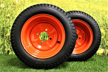 Antego Tire & Wheel (Set of 2) 18x7.50-10 | Perfect Fit for Kubota OEM Part #K3001-17300 - 0