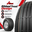 Antego 13x6.50-6 Front Wheels, Replaces Dixie Chopper DC4Z0040, 2-Pack-3