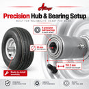 Antego 13x6.50-6 Front Wheels, Replaces Dixie Chopper DC4Z0040, 2-Pack-4