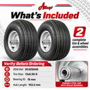 Antego 13x6.50-6 Front Wheels, Replaces Dixie Chopper DC4Z0040, 2-Pack-7