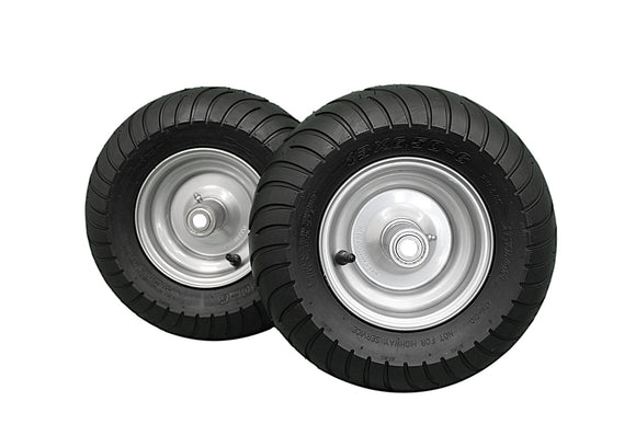 Antego 13x6.50-6 Moto Tire & Wheel, Replaces Dixie Chopper 400438, 2-Pack