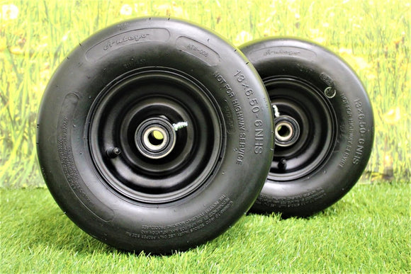 Antego Tire & Wheels - OEM Match Replacement for Scag 486294 13x650-6 Tire Wheel Assembly (Single) | Fits Scag Patriot 52" & 61"