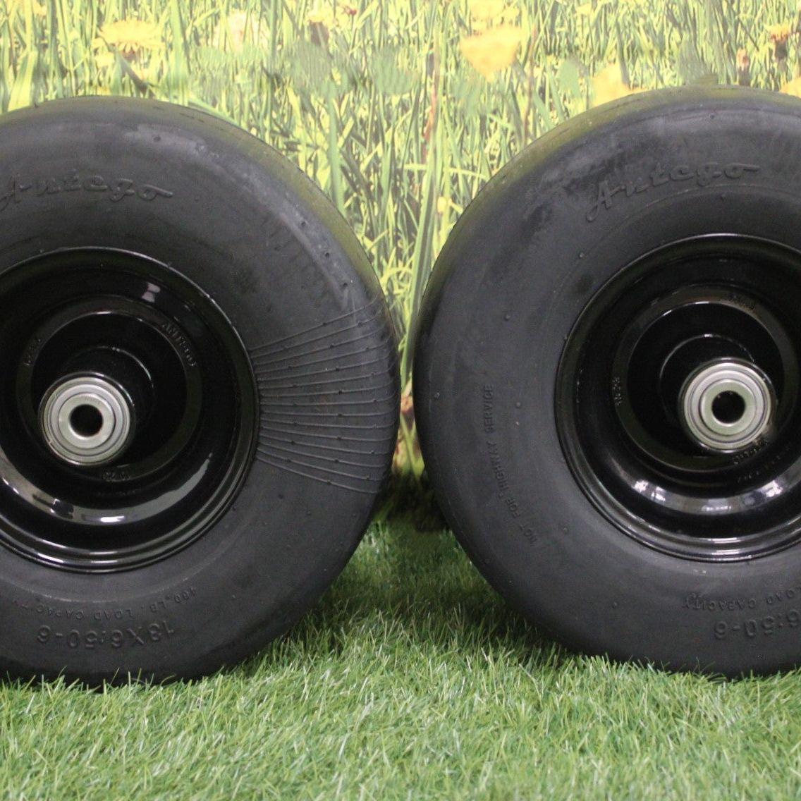 Bad Boy 13X6.50-6 Run Flat Semi-Pneumatic Tires (Set of 2) - 0