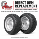 Antego Tire & Wheel 15x6.00-8 Front Wheel for Dixie Chopper 402064, 2-Pack-8