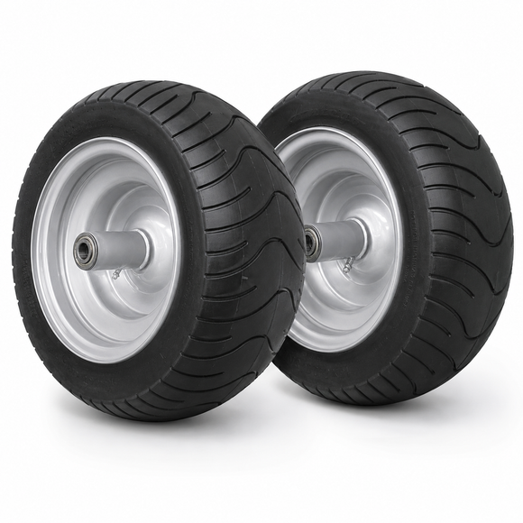 Antego Tire & Wheel 15x6.00-8 Front Wheel for Dixie Chopper 402064, 2-Pack