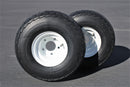 Antego 5-hole 8" x 7" White Trailer Wheel & Tire 215/60-8 (18.5x8.50-8) 6ply-2