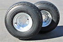 Antego 5-hole 8" x 7" Set of 2 Galvanized Trailer Wheel & Tire 215/60-8 (18.5x8.50-8)-2