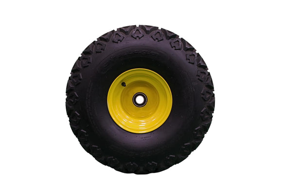 22.5x10.00-8 Front Wheel and Tire Assembly Perfectly Replaces John Deere Gator Parts AM143568 and M118820 (Set of 2)