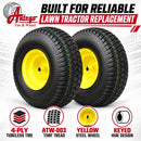 Antego 20x8.00-8 ATW-003 Tire & Wheel Assemblies for John Deere, Set of 2-3