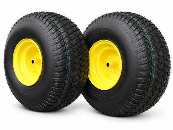 Antego 20x8.00-8 ATW-003 Tire & Wheel Assemblies for John Deere, Set of 2