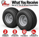 Antego 20x8.00-8 Assemblies Compatible with Husqvarna & Craftsman, 2 Pack-7