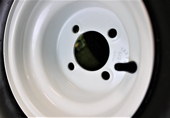 18x8.50-8 with 8x7 White Assembly for Golf Cart and Lawn Mower (Set of 2)…