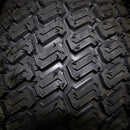 (Set of 4) Beige/Tan Steel Wheels with 18x9.50-8 4 Ply Turf Tires for Golf Cart and Lawn and Garden Equipment-3