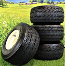 Set of Four 18x8.50-8 Tan Wheel Assemblies-2