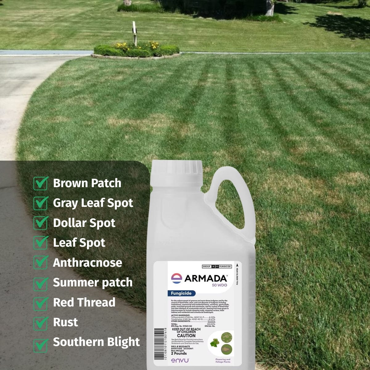 Armada 50 WDG Fungicide - 0