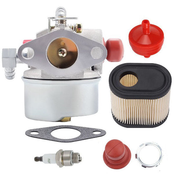 Hipa 640262A Carburetor Kit For Tecumseh LEV120 LV195EA LEV115 LEV100 LV195XA Series 6HP 6.5HP 6.75HP Engine Lawn Mower Replace 640174 640173