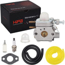 Hipa WT973 Carburetor Kit for Cub Cadet BC210 BC280 CC212 CS202 SS270 String Trimmer Brushcutter Replace 753-06190 751-14840 951-14840-1