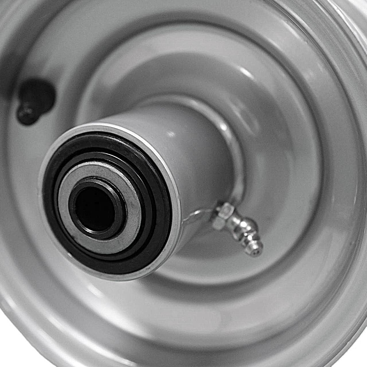 6x3.25 148.6mm hub Hustler Chrome Silver (Set of 2) - 0