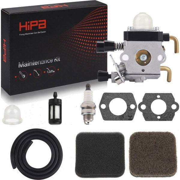 Hipa C1Q-S157 Carburetor Kit for Stihl FS76 FS80R FS80 FS75 FS74 FS72 FS85 FS85R FS85T KM85 KM85R Trimmer HT75 Pole Saw # C1Q-S63 C1Q-S69