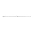 .925 Sterling Silver Diamond Accent MOM Charm Bracelet (J-K Color, I2-I3 Clarity) - 7" Inches-3