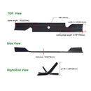 3-Pack 482878 Blades for Scag Tiger Cub Wildcat Turf Tiger 36 52 inch Deck Mower Replace Ferris 21227S 5101756s 5021227 Scag 482462 481711-2