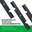 3-Pack 482878 Blades for Scag Tiger Cub Wildcat Turf Tiger 36 52 inch Deck Mower Replace Ferris 21227S 5101756s 5021227 Scag 482462 481711-3