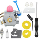 Hipa C1Q-W40A Carburetor Kit For Husqvarna 128LD 128LDX 128C 128L 128LX 128CD 28cc Trimmer Parts Replace 545081848 545130001-1