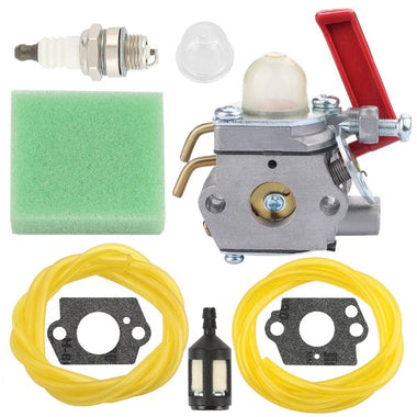 Carburetor Kit for Homelite UT20760 UT20764 UT20769 US20751 UT15180 UT15176 B25C D725CD D825SB String Trimmer Replace C1M-W44 984534001