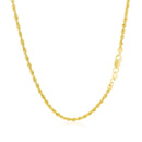 2.0mm 14k Yellow Gold Light Rope Chain-9