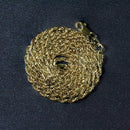 2.0mm 14k Yellow Gold Light Rope Chain-12