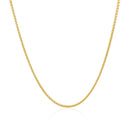 14k Yellow Gold Round Chain 1.2mm-7