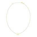 14K Yellow Gold Cancer Necklace-4