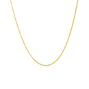 14k Yellow Gold Diamond Cut Rolo Chain 1.1mm-8